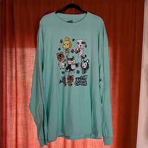 Animal Crossing Graphic Hot Topic Long Sleeve Shirt